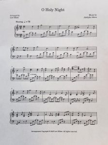 Preview of sheet music for O Holy Night.